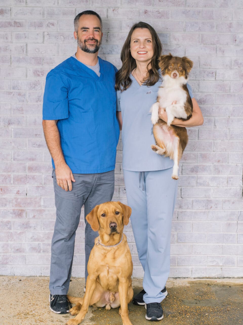 Jonathan and Kaysey Faulkner Madison Ridgeland Animal Hospital